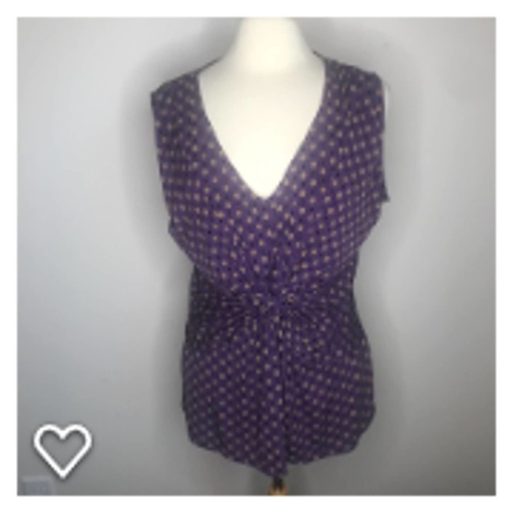 GNW Purple Pokadots! Size XL
